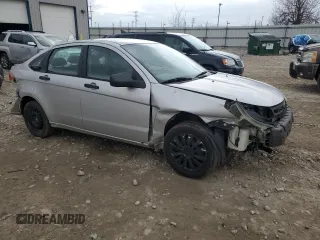 2009 Ford Focus S with VIN 1FAHP34N19W231625, listed as a Copart auction lot 52535085 with 126,487 mi miles and Non Repairable. Bid and sale history available at carsss.com. Image 4.