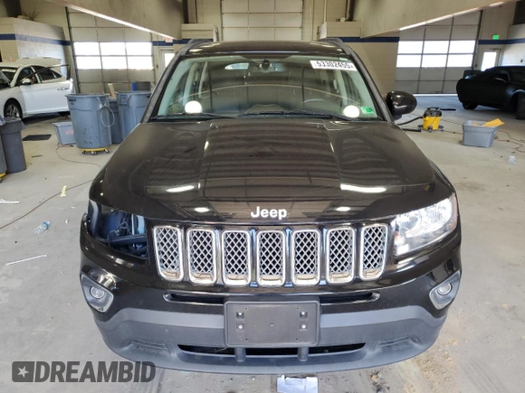 2016 Jeep Compass High Altitude Edition with VIN 1C4NJDEBXGD696289, listed as a Copart auction lot 53302455 with 62,769 mi miles and Salvage Title. Bid and sale history available at carsss.com. Image 5.
