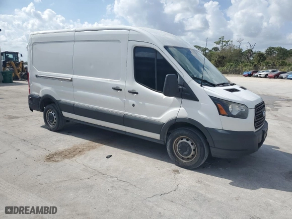 2017 Ford Transit Van with VIN 1FTYR2CM4HKB14814, listed as a Copart auction lot 45141525 with NaN miles and Salvage Title. Bid and sale history available at carsss.com. Image 4.