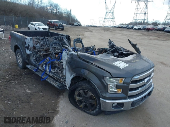 2017 Ford F-150 XL with VIN 1FTEW1CP7HKC60057, listed as a IAAI auction lot 41440464 with 1 mi miles. Bid and sale history available at carsss.com. Image 18.