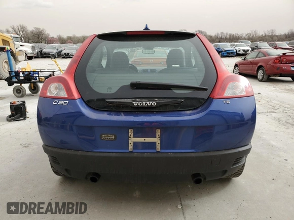 2008 Volvo C30 Version 1.0 with VIN YV1MK672082047030, listed as a Copart auction lot 49312215 with 55,407 mi miles and Salvage Title. Bid and sale history available at DreamBid. Image 6.