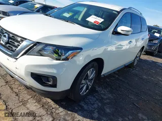 2020 Nissan Pathfinder SV with VIN 5N1DR2BNXLC613897, listed as a IAAI auction lot 41443759 with 92459 miles. Bid and sale history available at carsss.com. Image 18.