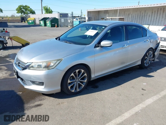 2014 Honda Accord Sport with VIN 1HGCR2F51EA284257, listed as a IAAI auction lot 42185473 with 86,651 mi miles and . Bid and sale history available at DreamBid. Image 18.
