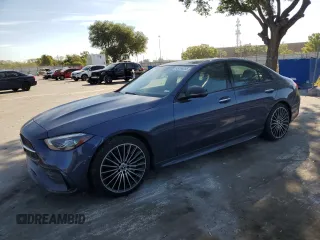 2024 Mercedes-Benz C C 300 with VIN W1KAF4GB6RR172565, listed as a Copart auction lot 49794055 with 31,308 mi miles and Salvage Title. Bid and sale history available at carsss.com. Image 1.