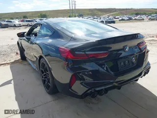 2020 BMW M8 with VIN WBSAE0C01LCD71085, listed as a IAAI auction lot 41432091 with 14,032 mi miles. Bid and sale history available at carsss.com. Image 3.
