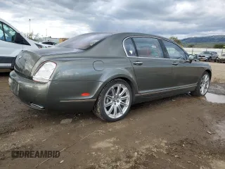 2006 Bentley Flying Spur with VIN SCBBR53WX6C036266, listed as a Copart auction lot 46934505 with 67,390 mi miles and Salvage Title. Bid and sale history available at DreamBid. Image 3.