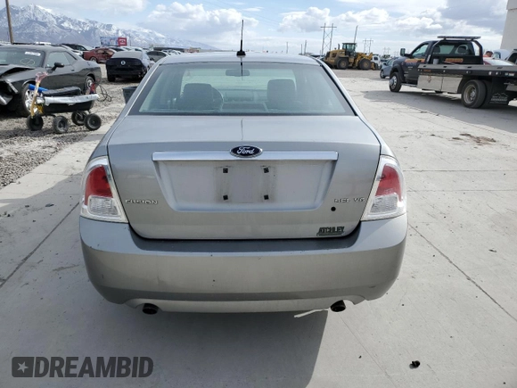 2008 Ford Fusion SEL with VIN 3FAHP08128R224402, listed as a Copart auction lot 47779215 with 209,736 mi miles and Salvage Title. Bid and sale history available at carsss.com. Image 6.