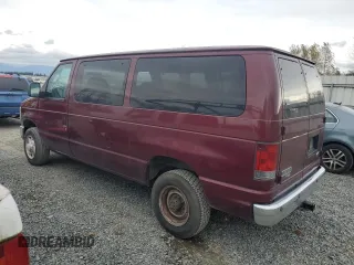 2008 Ford Econoline Passenger XL with VIN 1FBNE31L98DA53208, listed as a Copart auction lot 76157574 with 143,568 mi miles and Clean Title. Bid and sale history available at DreamBid. Image 2.