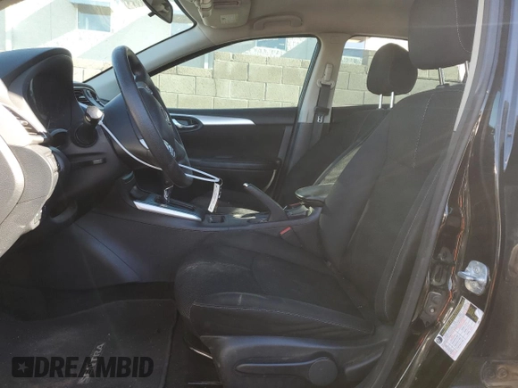 2017 Nissan Sentra SR with VIN 3N1AB7AP2HY264702, listed as a Copart auction lot 49924245 with 186,808 mi miles and Salvage Title. Bid and sale history available at DreamBid. Image 7.