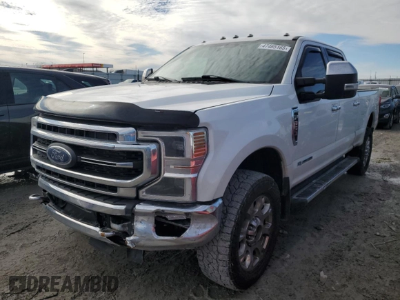 2021 Ford F-350 XL z VIN 1FT8W3BT6MEE15343, wystawiony jako Copart lot #47465165 z przebiegiem 233 768 mil mil oraz Szkoda całkowita • Salvage title. Historia ofert i sprzedaży dostępna na DreamBid. Obrazek 1.