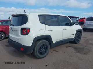 2017 Jeep Renegade Sport with VIN ZACCJAAB1HPF44805, listed as a IAAI auction lot 42797603 with 171,483 mi miles and . Bid and sale history available at DreamBid. Image 4.