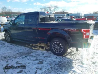 2020 Ford F-150 XL with VIN 1FTEX1EP8LFC19769, listed as a IAAI auction lot 41275336 with 61,898 mi miles. Bid and sale history available at carsss.com. Image 3.