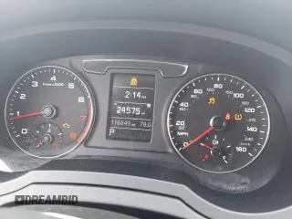 2016 Audi Q3 Premium Plus with VIN WA1BFCFS4GR003310, listed as a Copart auction lot 50136623 with 116,849 mi miles. Bid and sale history available at carsss.com. Image 9.