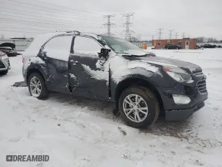 2017 Chevrolet Equinox LT with VIN 2GNALCEKXH1617372, listed as a Copart auction lot 45141145 with 129,166 mi miles and Salvage Title. Bid and sale history available at carsss.com. Image 4.