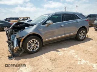 2021 Cadillac XT5 FWD Premium Luxury z VIN 1GYKNCR49MZ202252, wystawiony jako Copart lot #57902235 z przebiegiem 42 241 mil mil oraz Szkoda całkowita • Salvage title. Historia ofert i sprzedaży dostępna na DreamBid. Obrazek 1.