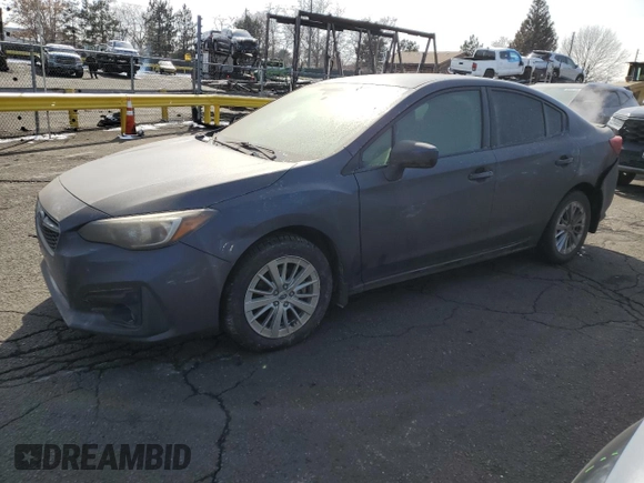 2017 Subaru Impreza Premium with VIN 4S3GKAD65H3623718, listed as a Copart auction lot 45234335 with 79,690 mi miles and Salvage title. Bid and sale history available at DreamBid. Image 1.