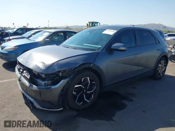 2022 Hyundai Ioniq 5 SEL with VIN KM8KN4AE5NU057365, listed as a IAAI auction lot 42460198 with 36,376 mi miles and . Bid and sale history available at DreamBid. Image 19.