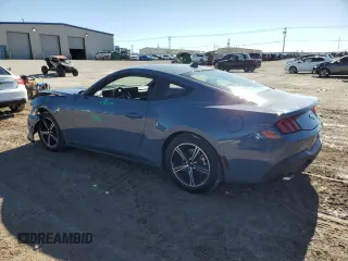 2025 Ford Mustang EcoBoost with VIN 1FA6P8TH5S5103934, listed as a Copart auction lot 43240215 with 121 mi miles and Salvage Title. Bid and sale history available at carsss.com. Image 2.