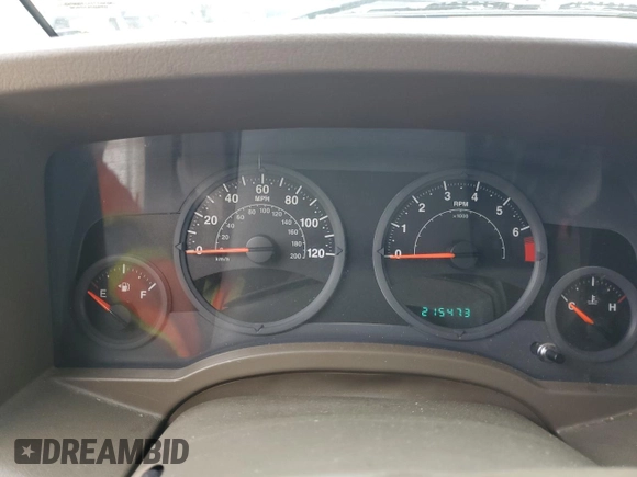 2007 Jeep Compass Sport with VIN 1J8FT47W17D205650, listed as a Copart auction lot 51174585 with 215,473 mi miles and Salvage Title. Bid and sale history available at carsss.com. Image 9.