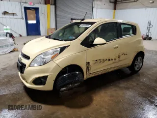 2014 Chevrolet Spark LT with VIN KL8CD6S91EC482430, listed as a Copart auction lot 49899865 with 0 mi miles and Salvage Title. Bid and sale history available at carsss.com. Image 1.