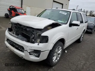 2015 Ford Expedition Limited with VIN 1FMJU2AT4FEF42061, listed as a Copart auction lot 45401745 with 216,724 mi miles and Salvage title. Bid and sale history available at DreamBid. Image 1.
