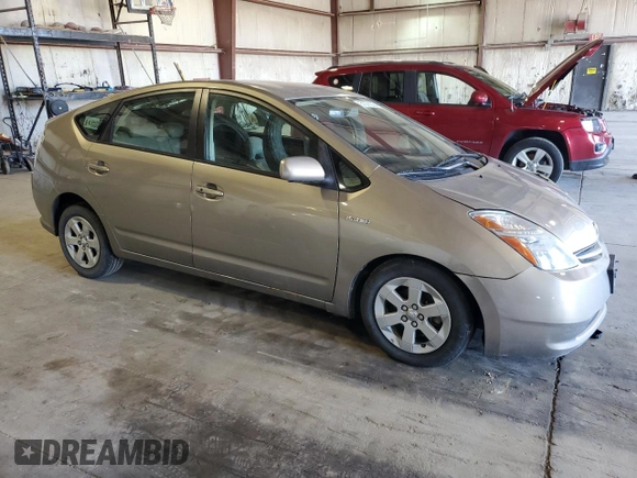 2006 Toyota Prius with VIN JTDKB20UX67521065, listed as a Copart auction lot 51074325 with 130,621 mi miles and Salvage Title. Bid and sale history available at carsss.com. Image 4.