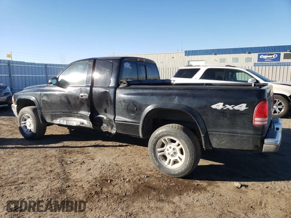 2004 Dodge Dakota SLT with VIN 1D7HG42N94S608873, listed as a Copart auction lot 83300874 with 119,539 mi miles and Salvage Title. Bid and sale history available at carsss.com. Image 2.