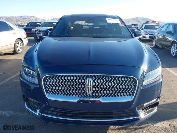 2017 Lincoln Continental Black Label with VIN 1LN6L9BC0H5612741, listed as a IAAI auction lot 41673996 with 83,551 mi miles. Bid and sale history available at carsss.com. Image 12.