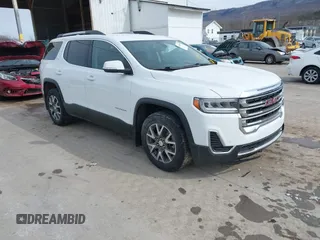 2022 GMC Acadia SLE with VIN 1GKKNRL40NZ164997, listed as a IAAI auction lot 41600690 with 68,575 mi miles. Bid and sale history available at carsss.com. Image 1.