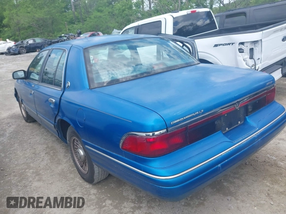 1996 Mercury Grand Marquis LS z VIN 2MELM75W0TX655576, wystawiony jako IAAI lot #42059805 z przebiegiem 46 837 mil mil oraz . Historia ofert i sprzedaży dostępna na DreamBid. Obrazek 3.