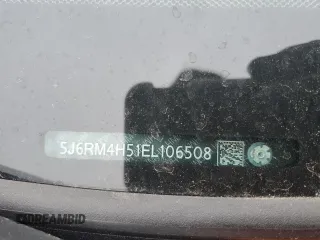 2014 Honda CR-V EX with VIN 5J6RM4H51EL106508, listed as a Copart auction lot 52688575 with 16,621 mi miles and Salvage Title. Bid and sale history available at carsss.com. Image 13.
