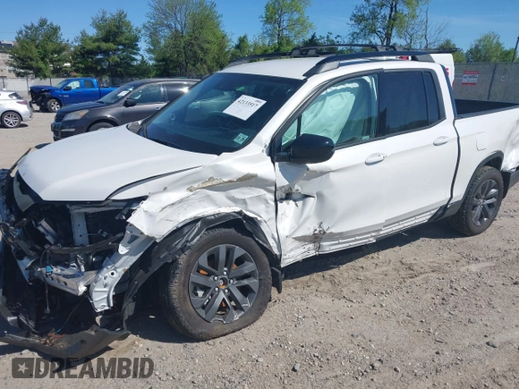 2024 Honda Ridgeline Sport z VIN 5FPYK3F11RB005065, wystawiony jako IAAI lot #42133517 z przebiegiem 4 697 mil mil oraz . Historia ofert i sprzedaży dostępna na DreamBid. Obrazek 2.