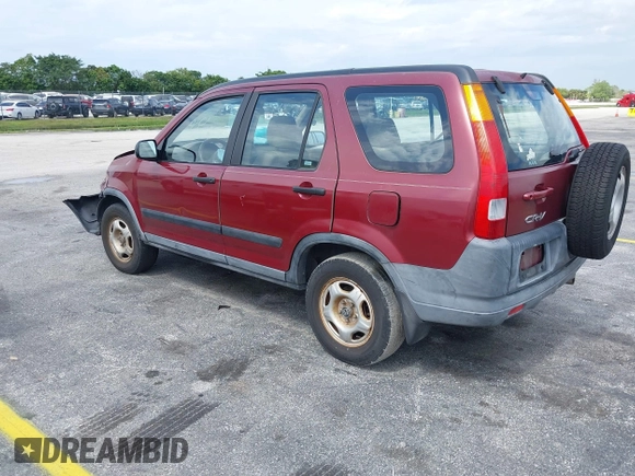 2004 Honda CR-V LX with VIN SHSRD68404U208241, listed as a IAAI auction lot 38916501 with 203,016 mi miles and . Bid and sale history available at carsss.com. Image 3.