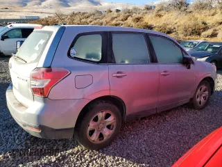 2014 Subaru Forester 2.5i with VIN JF2SJAAC5EG448982, listed as a Copart auction lot 81232374 with 124,005 mi miles and Salvage Title. Bid and sale history available at carsss.com. Image 3.