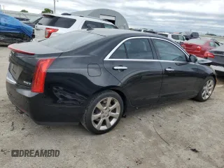 2013 Cadillac ATS with VIN 1G6AA5RX6D0139508, listed as a Copart auction lot 58381625 with 77,604 mi miles and Salvage title. Bid and sale history available at DreamBid. Image 3.