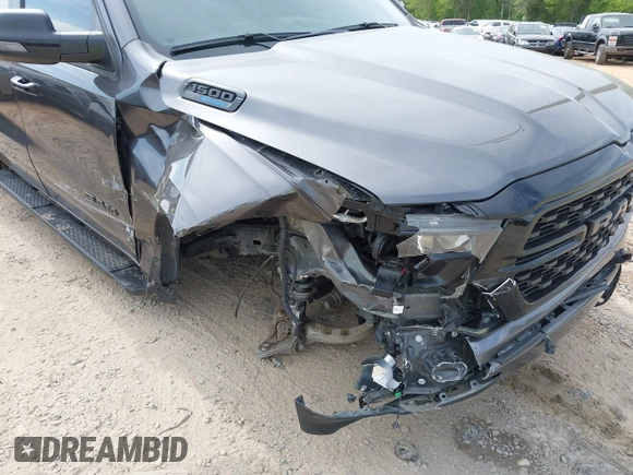 2024 Ram 1500 Lone Star with VIN 1C6SRFFT1RN125616, listed as a IAAI auction lot 42053680 with 57,274 mi miles and . Bid and sale history available at DreamBid. Image 6.