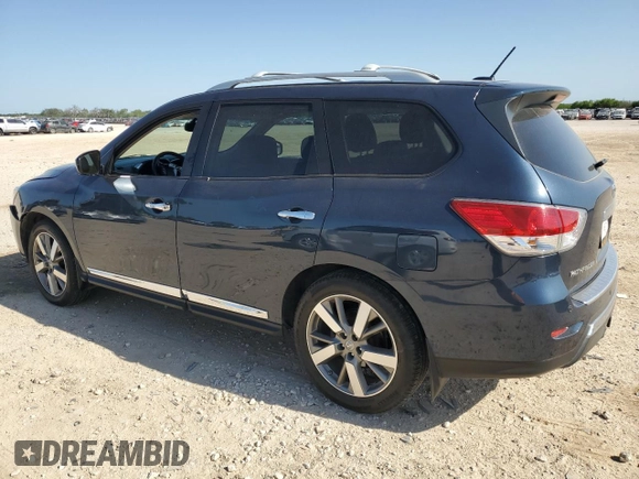 2015 Nissan Pathfinder S with VIN 5N1AR2MNXFC614018, listed as a Copart auction lot 52442435 with 109,943 mi miles and Salvage title. Bid and sale history available at DreamBid. Image 2.