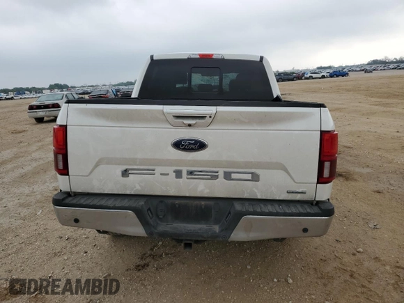 2020 Ford F-150 XL with VIN 1FTEW1CP4LKF46733, listed as a Copart auction lot 55809085 with 54,699 mi miles and Salvage title. Bid and sale history available at DreamBid. Image 6.