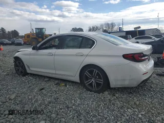 2021 BMW 5 Series 540i with VIN WBA53BJ05MWX28470, listed as a Copart auction lot 87256064 with Not Provided miles and Salvage Title. Bid and sale history available at DreamBid. Image 2.