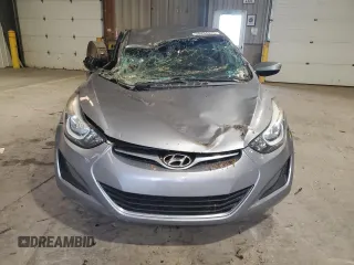 2015 Hyundai Elantra SE with VIN 5NPDH4AEXFH638165, listed as a Copart auction lot 55434945 with 46,740 mi miles and Salvage Title. Bid and sale history available at DreamBid. Image 5.