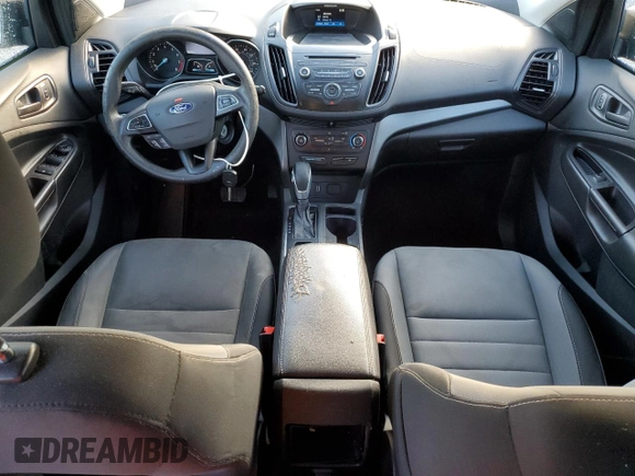 2017 Ford Escape S with VIN 1FMCU0F73HUF01471, listed as a Copart auction lot 56938935 with 98,512 mi miles and Salvage title. Bid and sale history available at DreamBid. Image 8.