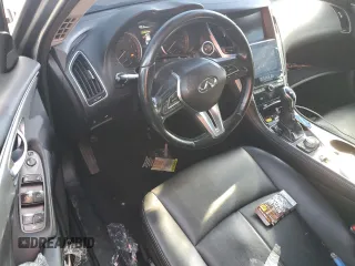 2020 Infiniti Q50 Luxe with VIN JN1EV7AR3LM254928, listed as a Copart auction lot 61452425 with 135,601 mi miles and Salvage title. Bid and sale history available at DreamBid. Image 8.