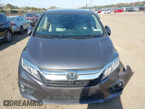 2019 Honda Odyssey EX with VIN 5FNRL6H53KB015260, listed as a IAAI auction lot 42106324 with 67,447 mi miles. Bid and sale history available at carsss.com. Image 12.