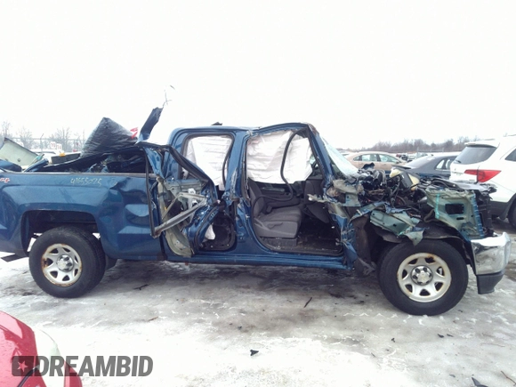 2017 Chevrolet Silverado 1500 Work Truck with VIN 1GCVKNEH7HZ265081, listed as a IAAI auction lot 41655075 with 144,207 mi miles. Bid and sale history available at carsss.com. Image 13.