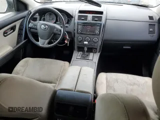 2013 Mazda CX-9 Sport with VIN JM3TB3BV2D0418025, listed as a Copart auction lot 55466635 with 91,402 mi miles and Salvage title. Bid and sale history available at DreamBid. Image 8.
