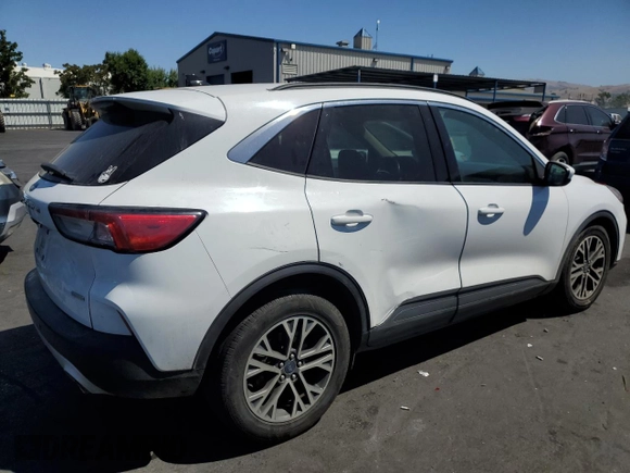 2020 Ford Escape SEL with VIN 1FMCU0H69LUA80949, listed as a Copart auction lot 60462985 with 82,144 mi miles and Salvage title. Bid and sale history available at DreamBid. Image 3.