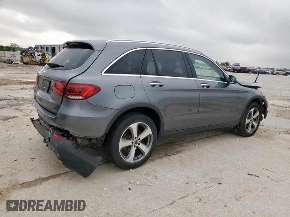 2021 Mercedes-Benz GLC 300 z VIN W1N0G8DB7MV263836, wystawiony jako Copart lot #54708085 z przebiegiem 67 313 mil mil oraz Szkoda całkowita • Salvage title. Historia ofert i sprzedaży dostępna na DreamBid. Obrazek 3.