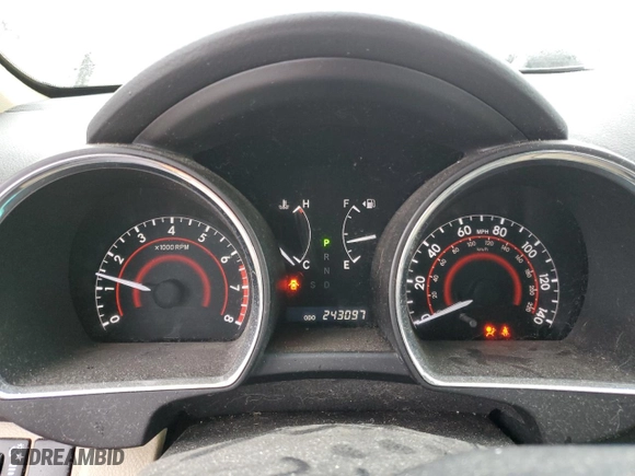 2012 Toyota Highlander with VIN 5TDBK3EH8CS094794, listed as a Copart auction lot 52081875 with 243,097 mi miles and Salvage Title. Bid and sale history available at carsss.com. Image 9.