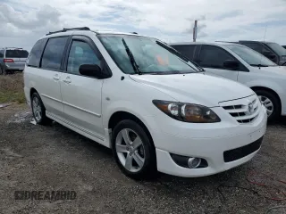 2004 Mazda MPV ES z VIN JM3LW28J840526040, wystawiony jako Copart lot #75097524 z przebiegiem Nie podano mil oraz Nie do naprawy. Historia ofert i sprzedaży dostępna na DreamBid. Obrazek 4.