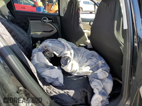 2017 FIAT 500X Lounge z VIN ZFBCFYDB8HP613138, wystawiony jako Copart lot #54349705 z przebiegiem Nie podano mil oraz Szkoda całkowita • Salvage title. Historia ofert i sprzedaży dostępna na DreamBid. Obrazek 11.